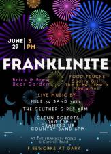 Music, fireworks today in Franklin
