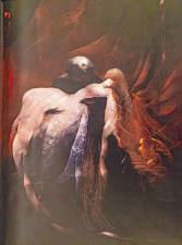 <b>‘Phantom of the Opera,’ original oil by Anne Bachelier. (Photos courtesy of the Skylands Museum of Art)</b>