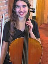 Rachel Kline is principal cellist of the Sussex County Youth Orchestra. (Photo provided)