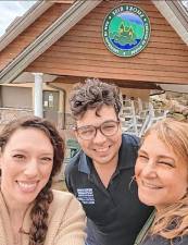 From left are Martina Ruocco, Ryan Matthews and AnnMarie DeGeorge. (Photo provided)