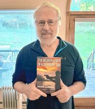 <b>Michael Lawrence’s first book, ‘The Broken Light of a Different Sun,’ was published in 2022. (Photo provided)</b>