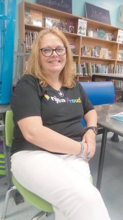 <b>Vicky Smith, English teacher and president of the Vernon teachers union, said the union supports all LGBTQ students, staff, and the community members</b>