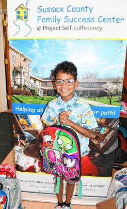 Chase Camarena received so many donations to his charity that he offered the surplus to Project Self-Sufficiency in Newton.