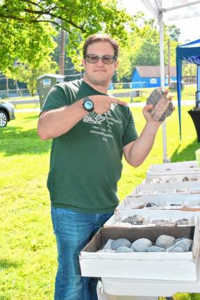 David Lerman of the North Jersey Mineralogical Society, based in Paterson.