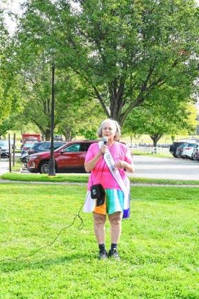 <b>CL5 Marilyn Giordano is grand marshal of the Celebrate A Life 5K Walk, which raises funds for programs and services at the Joseph T. Quinlan Bereavement Center. </b>