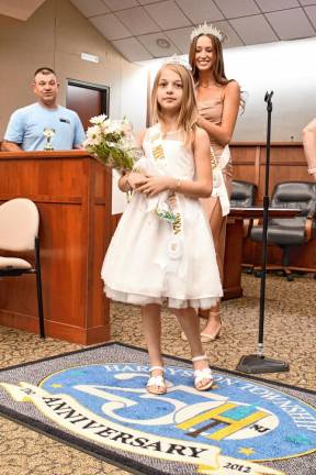 Gina Campa, 9, is named Junior Miss Hardyston. She is in third grade at Hardyston Elementary School.