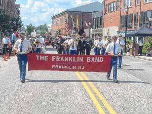 The Franklin Band marches in the 173rd annual Inspection Day Parade in Port Jervis, N.Y., on Saturday, July 13. (Photo provided)