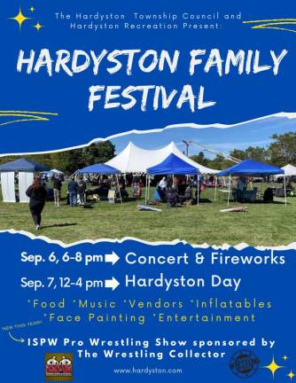 Hardyston Family Festival is today