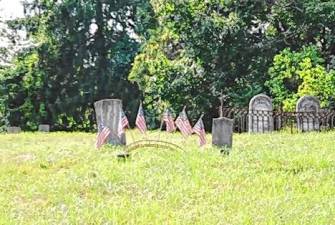 <b>The Huntsville Burial Ground in Green Township. (Photo courtesy of Rich Vohden)</b>