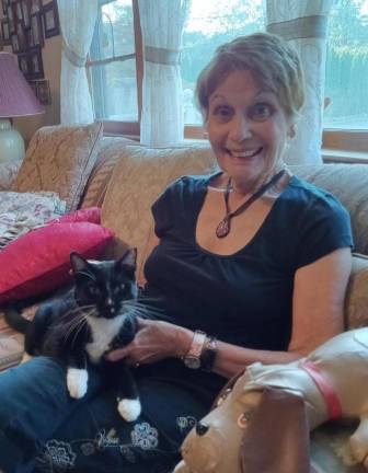 Maryann Ackerman of West Milford recently adopted a kitten named Squeaks a year after the death of Buddy Eyebrows, which was adopted from the shelter eight years earlier.