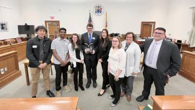 Newton High School Mock Trial Team.