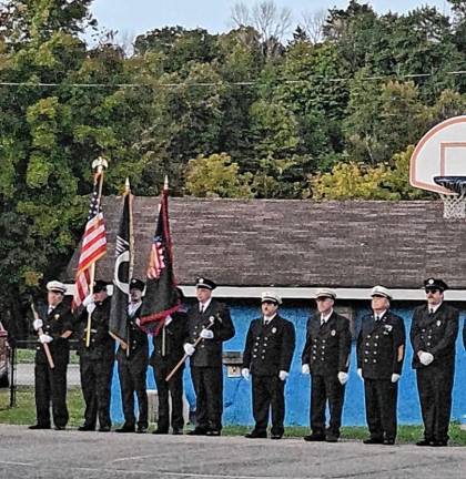 Members of the Franklin Borough Fire Department.