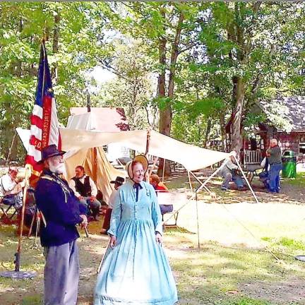 Photo courtesy of The 27th Regiment New Jersey Volunteer Reenactors