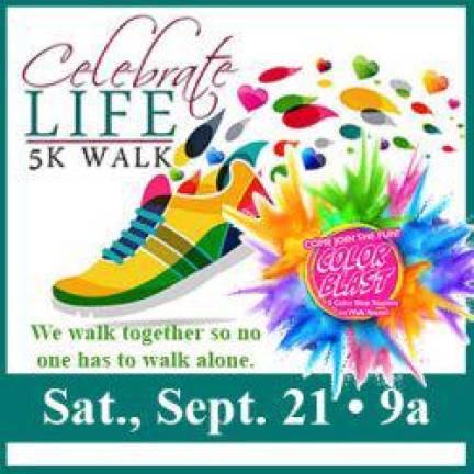 Celebrate A Life 5K Walk is today at fairgrounds