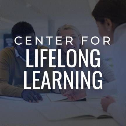 Center for Lifelong Learning lunch Friday