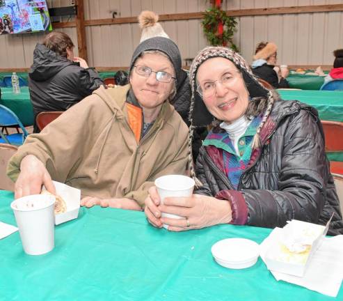 <b>Dede Benson and Alicia Batko of Montague.</b>