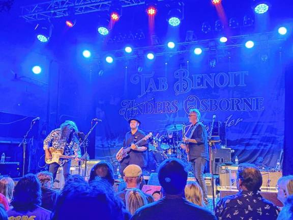 <b>Tab Benoit and Anders Osborne bring their ‘I Hear Thunder’ tour to the Newton Theatre on Thursday, Aug. 1. (Photo courtesy of Tab Benoit)</b>