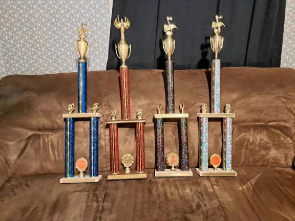 The Franklin Band wins trophies for Best Appearing Musical Unit in the Inspection Day Parade in Port Jervis, N.Y., in 2021, 2022, 2023 and 2024.