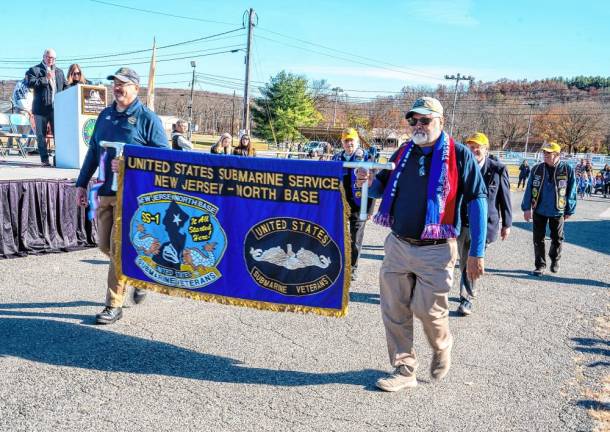 <b>VP2 Members of the U.S. Submarine Service march in Sussex County’s 24th annual Salute to Military Veterans Parade on Sunday, Nov. 3 at the Sussex County Fairgrounds. (Photos by Nancy Madacsi)</b>