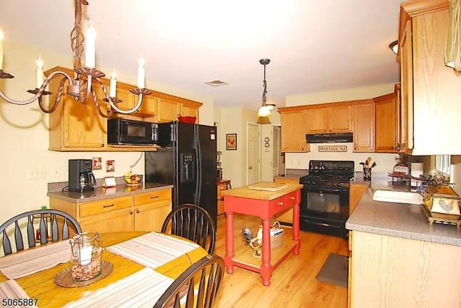 Fully appointed home is located on picturesque acre