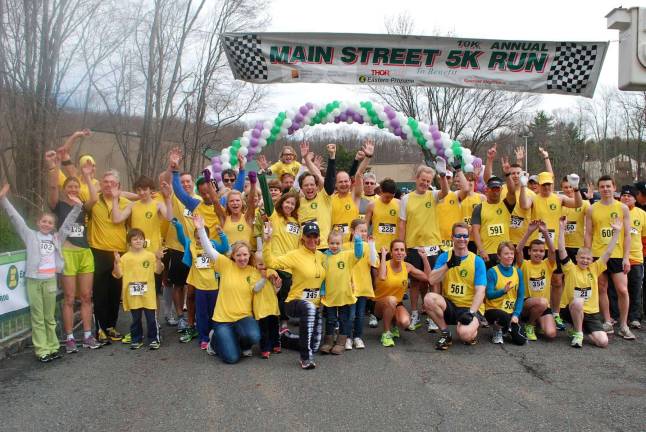 Eastern Propane sponsors team of runners who participate in local area races year round. The team welcomes runners of all ages and abilities as are seen here at the start of last year's Main Street 5K/10K.
