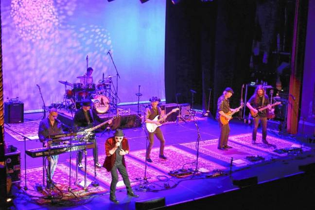 <b>EagleMania performs Friday and Saturday nights at the Newton Theatre. (Photo by Sue Dabrowski)</b>