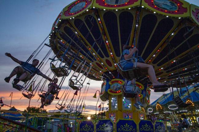 <b>Opening Day, Friday, is Dollar Night at the fair’s carnival.</b>