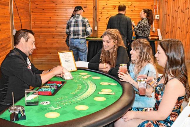 <b>Family Promise of Sussex County held a sold-out Casino Night fundraiser May 16 at the Sussex County Fairgrounds in Augusta. (Photos by Maria Kovic)</b>