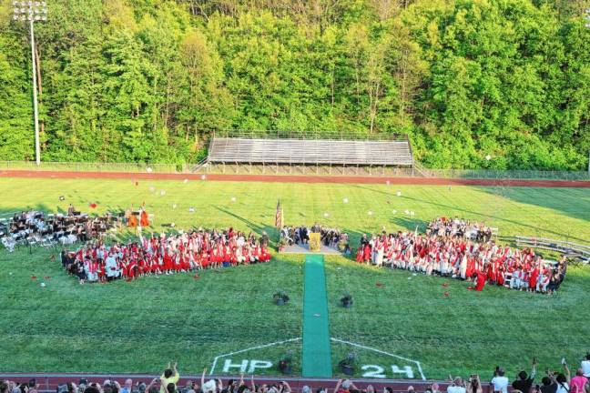 The commencement ceremony for the High Point Regional High School Class of 2024. (Photo provided)