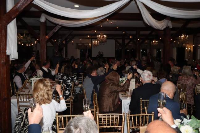 About 200 people attended the dinner hosted by the Sussex County Republican Committee.