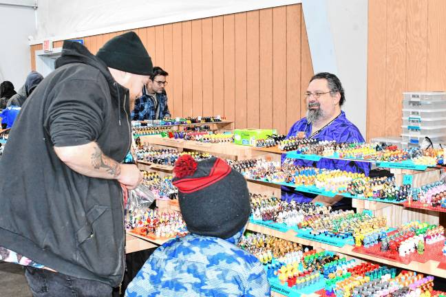 <b>The third Winter Fest held at the Sussex County Fairgrounds features vendors selling a variety of items.</b>