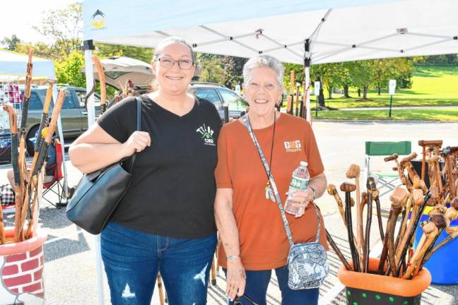 Barbara Calabro of Elmwood Park and Kimberly Rold of Vernon.