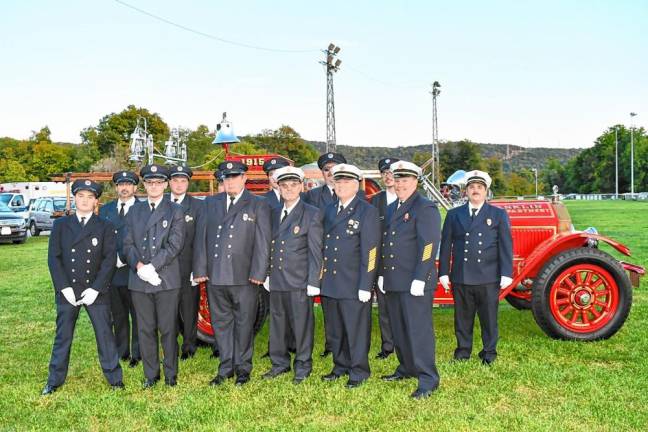 Members of the Franklin Borough Fire Department.