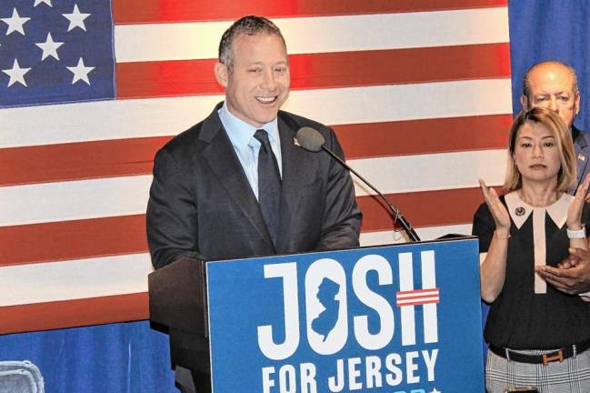 <b>Rep. Josh Gottheimer, D-5, launches his campaign for governor Friday, Nov. 15. (Photos provided)</b>