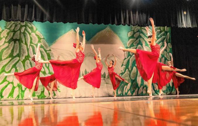 HH3 The show included dance selections in jazz, modern, tap, hip hop, ballet, lyrical, musical theater and contemporary.