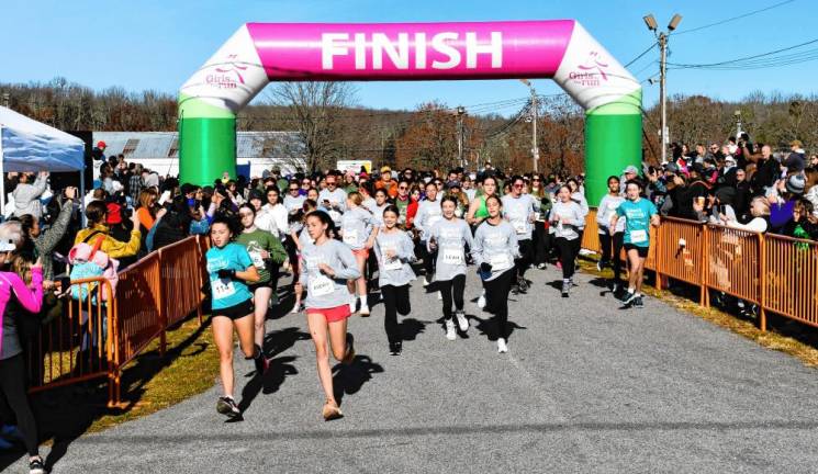 <b>The New Jersey North Girls on the Run Fall 5K begins Sunday morning, Nov. 17 at the Sussex County Fairgrounds. (Photos by Maria Kovic)</b>