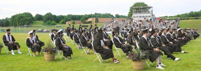 Students listen. (Photo by Vera Olinsky)