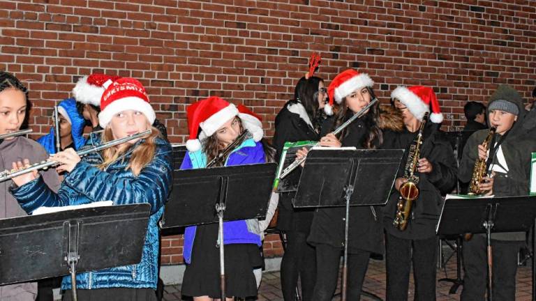 OG2 Students perform Wednesday, Dec. 4 at the Tree Lighting &amp; Holiday Concert at Ogdensburg Elementary School. (Photos by Maria Kovic)